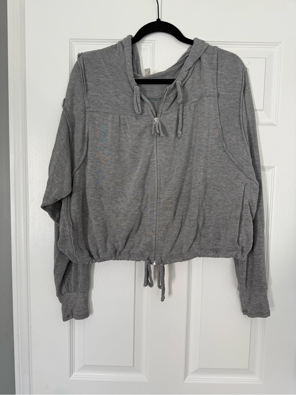 Free people movement full zip hoodie- size S